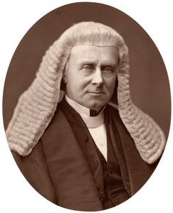 Le très honorable Henry Bouverie Brand, MP, président de la Chambre des communes, 1876