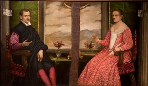 Portrait de jeune couple, XVIe siècle