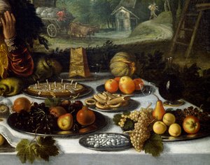 Table dressée (détail)