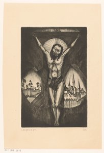 Le Christ I - Lodewijk Schelfhout (signed by artist)