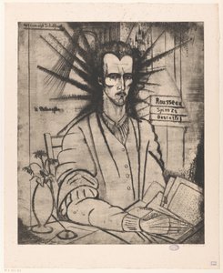 Philosophe - Lodewijk Schelfhout (signed by artist)