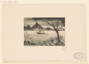 Le Bateau - Lodewijk Schelfhout (signed by artist)