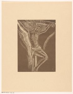 Christ en croix - Lodewijk Schelfhout