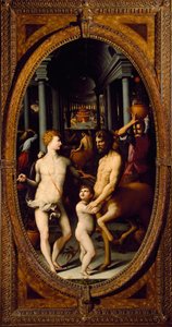 Apollon et le centaure Chiron