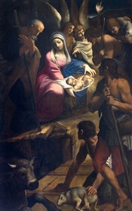 Adoration des bergers - Lodovico Carracci