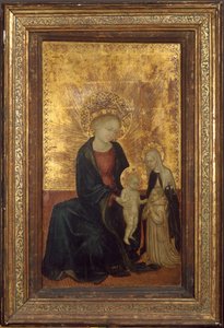 Madonna et Enfant avec Sainte Catherine de Sienne et un donateur chartreux