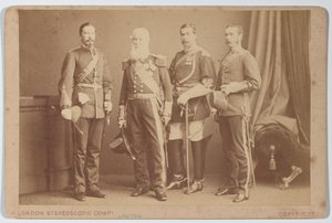 Membres de la famille Sartorius, vers 1870 - London Stereoscopic Company