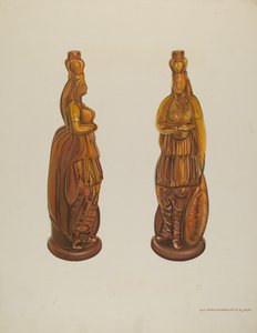 Bouteille indienne (bouteille de médecine)