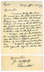 Lettre de Henry John Temple à RB Hoppner, 18 juin 1832 - Lord Palmerston