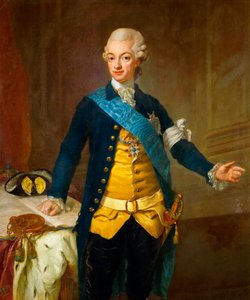 Portrait du roi Gustave III de Suède (1771-1792)