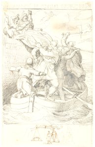 Le roi Svend capturé par les Jomsvikings - Lorenz Frølich