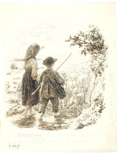 Marie et Jujules comme bergers