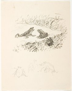 Esquisse pour une illustration de Skarnbassen