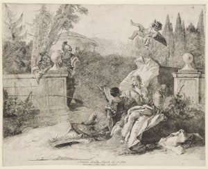 Renaud et Armide - Lorenzo Baldissera Tiepolo