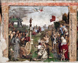 Vie de Sainte Cécile : Martyre de Saint Valérien et Tiburce