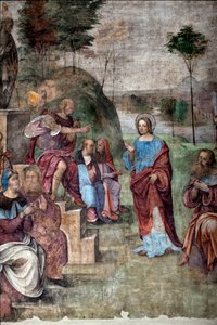 Vie de Sainte Cécile : Procès de Sainte Cécile, détail