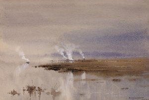 Croquis sur le Potomac, 1883 - Lorenzo J. Hatch