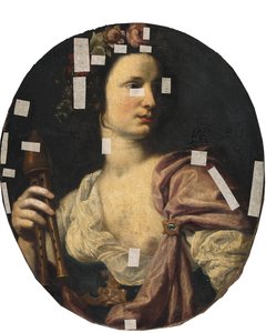 La muse Euterpe - Lorenzo Lippi