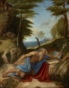Saint Jérôme pénitent. Vers 1513 - Lorenzo Lotto