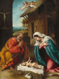 La naissance du Christ. 1523