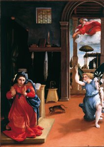 Recanati Annonciation - Lorenzo Lotto