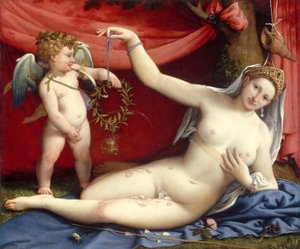 Vénus et Cupidon, vers 1525