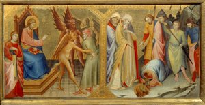 La rencontre entre Saint Jacques le Majeur et Hermogene son martyr