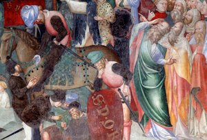 La Crucifixion (détail des soldats)