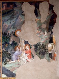 La rencontre entre Marie et Jésus avec Saint Jean-Baptiste enfant (détail)