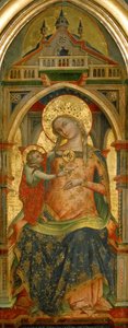 Madone et Enfant, 1372 - Lorenzo Veneziano