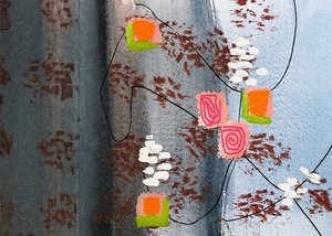 Formes organiques colorées - Lori Ann Folz
