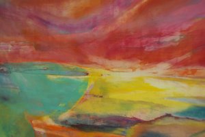 Entre terre et mer, paysage, 2016 - Lou Gibbs