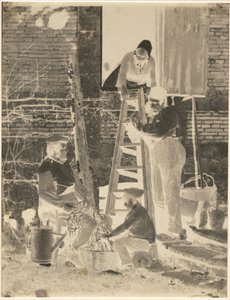 Les trieurs de haricots, c. 1857 (photo) - Louis Adolphe Baron Humbert de Molard