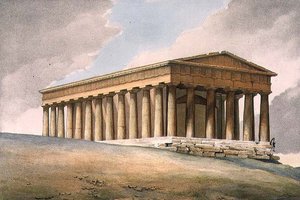 Le temple de Thésée à Athènes