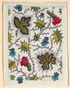 Motif floral pour textile imprimé