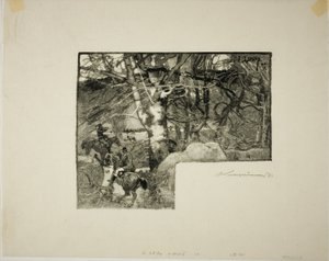 Chevauchée vers les chiens, Mont-Gérard