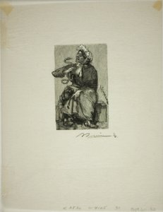 Serpent Merchant - Louis Auguste Lepère