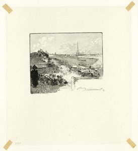 The Dawn, plate fourteen from Le Long de la Seine et des Boulevards