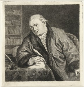 Portrait du compositeur et graveur Johan Antoni Kauclitz Colizzi - Louis Bernard Coclers