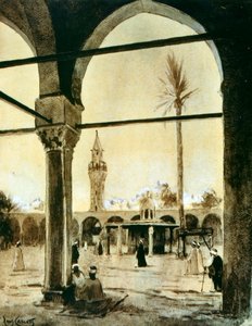 Mosquée, Le Caire, Égypte, 1928 - Louis Cabanes
