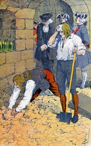 Système de John Law : Chasse aux pièces - Louis Charles Bombled