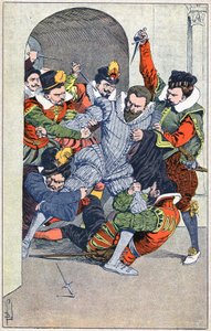 Assassinat de Henri Ier, duc de Guise, à Blois en 1588 - Louis Charles Bombled