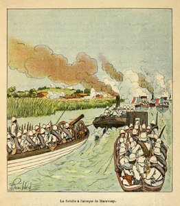 La guerre à Madagascar - Histoire anecdotique des expéditions françaises de 1885-1895 par Henri Galli dit Galllichet, illustrée par Louis Bombled : L