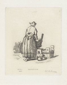 Lavandière Kunigunde - Louis Charles Hora Siccama