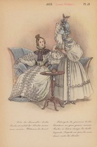 Mode française : 1833, Louis-Philippe