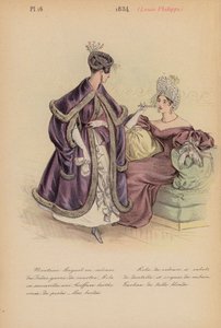 Mode française : 1834, Louis-Philippe