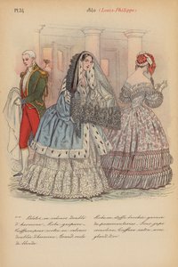 Mode française : 1840, Louis-Philippe