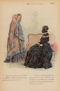 Mode française : 1841, Louis-Philippe