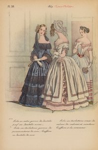 Mode française : 1842, Louis-Philippe