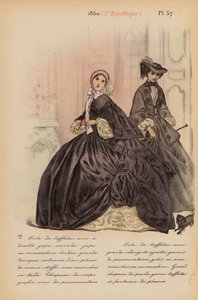 Mode française : 1850, 2e République - Louis Colas